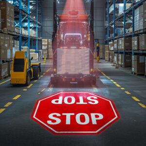 “No Entry” Sign Projection Lamp