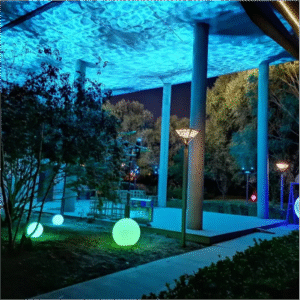 Water pattern projection lamp