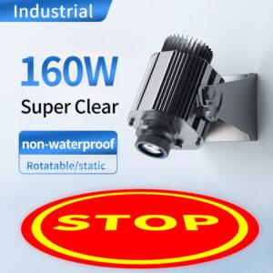 Exterior Wall High-Power Projector