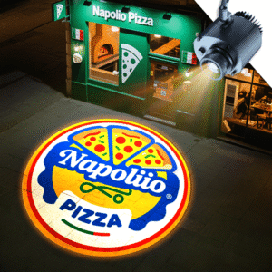 Advertising projection lamps suitable for stores