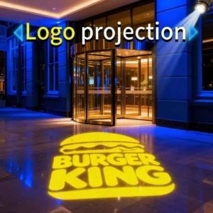 Custom Pattern Replaceable Advertising Projector Light