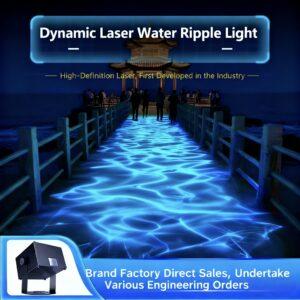 Laser Rippled - effect Light