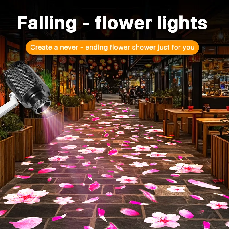 Petal – falling projection light
