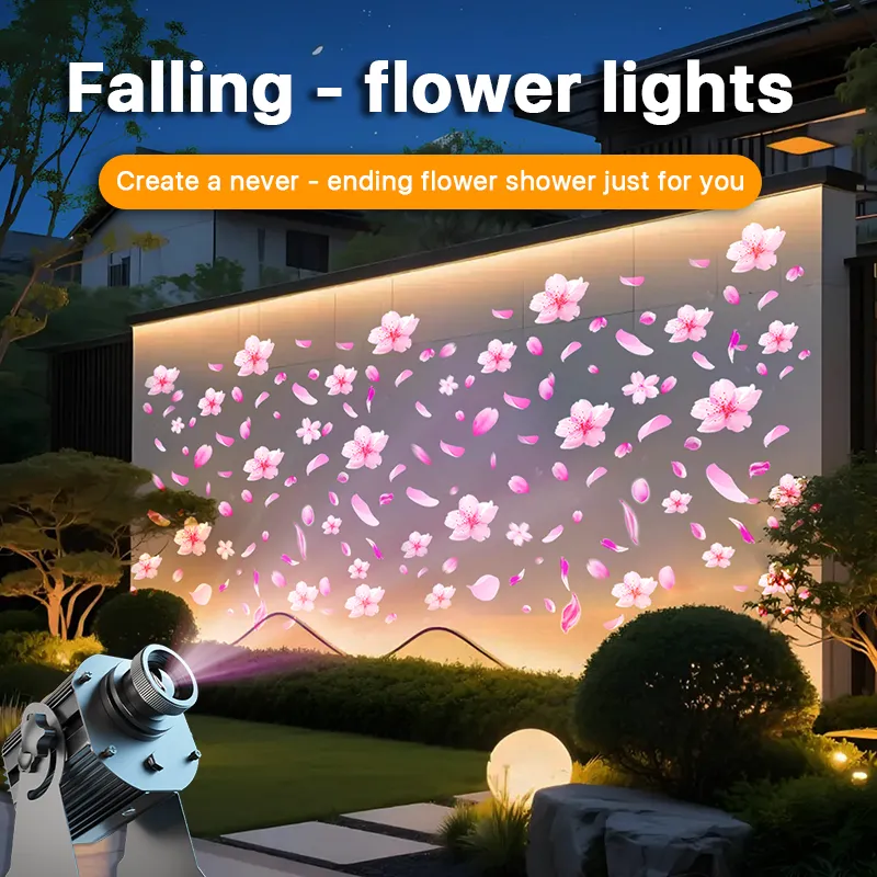 Petal – falling projection light