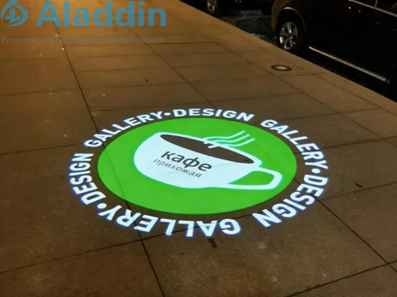 Coffee Shop Projection Rendering