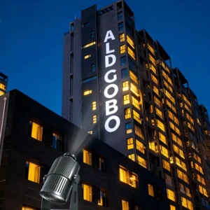 Ultra-Bright 38000LM IP65 gobo Outdoor Projector