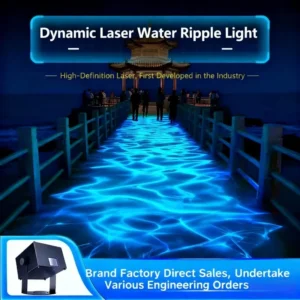 Laser Rippled - effect Light - Ideal for Unique Lighting