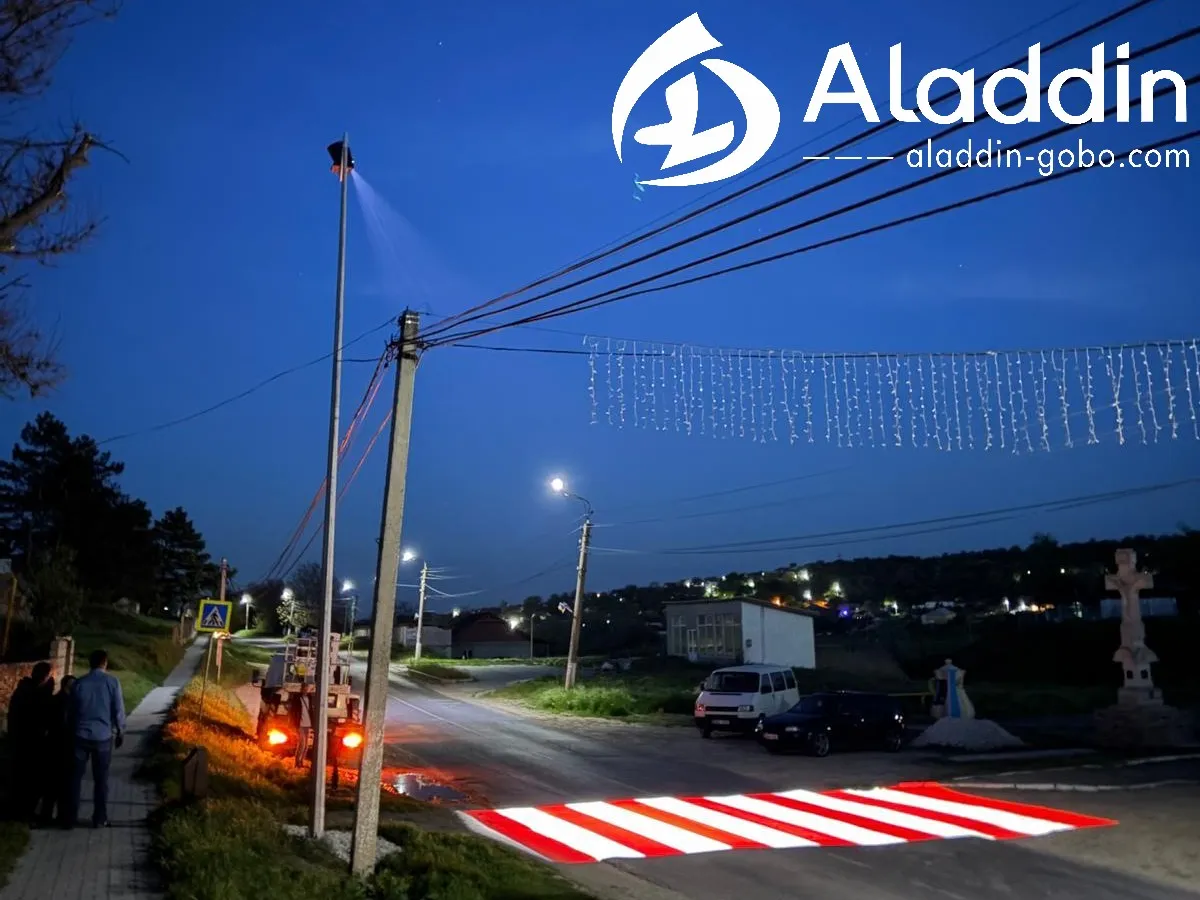 How a Crosswalk Projection Light for Unmarked Roads Helped a Moldovan Client