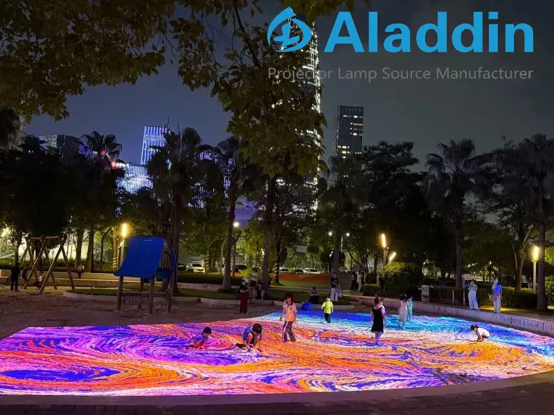 interactive outdoor lighting