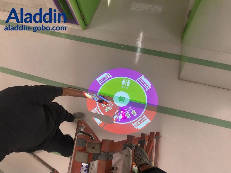 Aladdin Delivers 500+ Customized Floor Projection Lights for Wangwang Hospital: A Smarter Wayfinding Solution for Healthcare Facilities