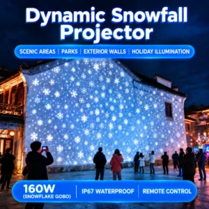 Outdoor Snowfall Light